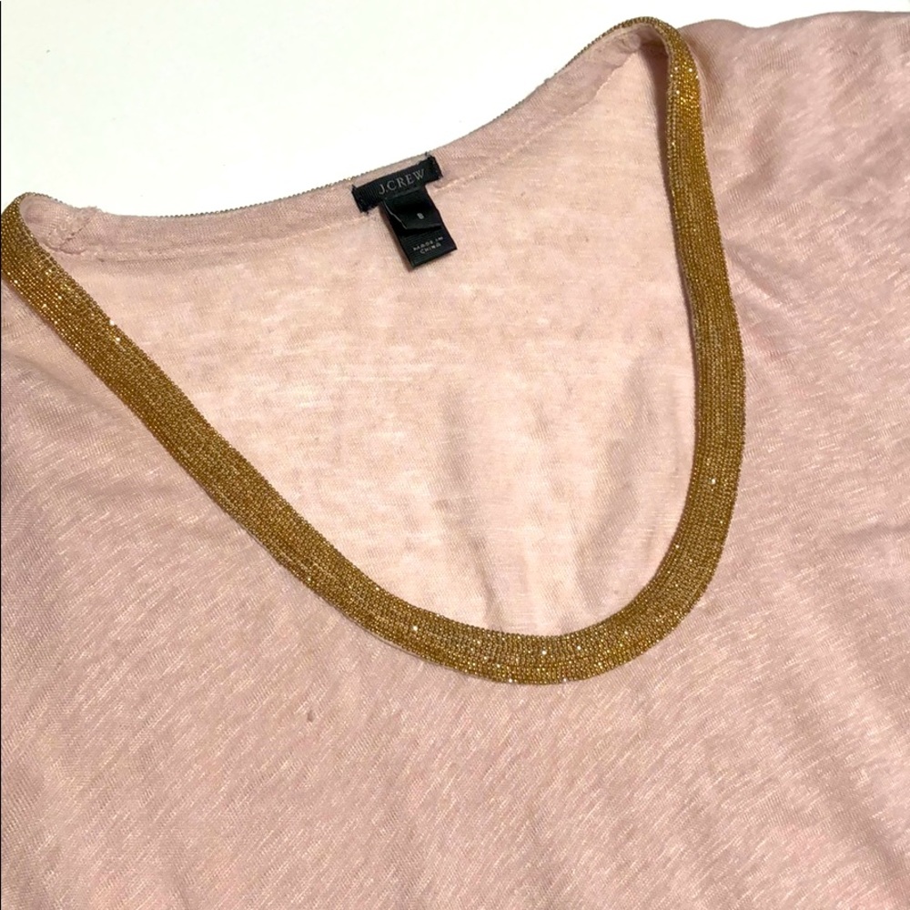 100% linen tee